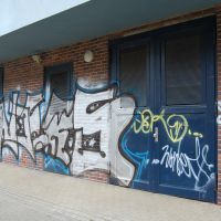 01-Graffiti-von-Klinker-entfernen-Rostock-Farbanstrich-erneuert